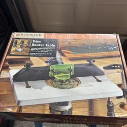Rockler Trim Router table 