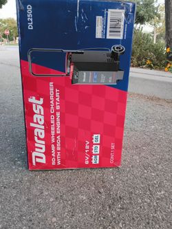 Duralast DL250D 50-Amp Wheeled Battery Charger
