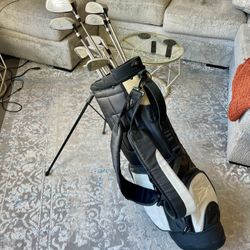 Left-Handed Golf Club Set – Graphite Shafts + Bag (Glendale)