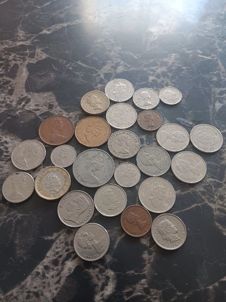 OLD COINS ELIZABETH