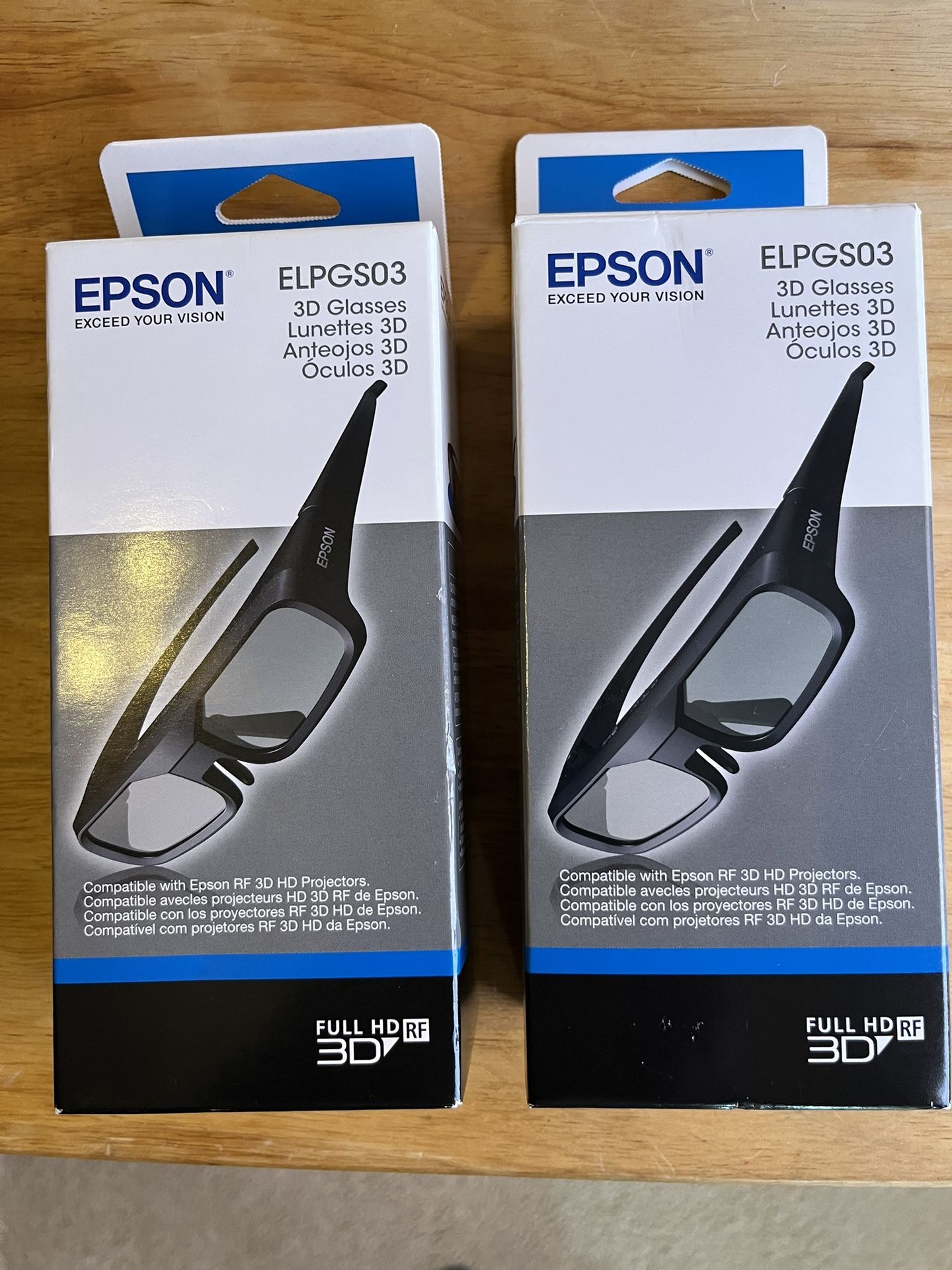 Epson 3D ELPGS03 3D Glasses