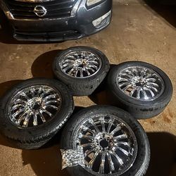 Llantas con rines 18 para Nissan Altima