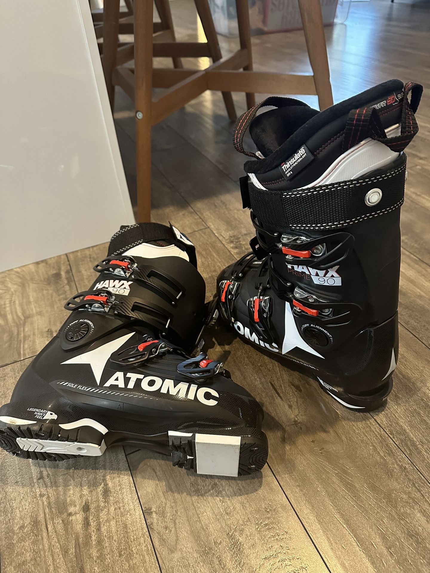 Atomic Hawk Prime Ski Boots, Size 25/25.5