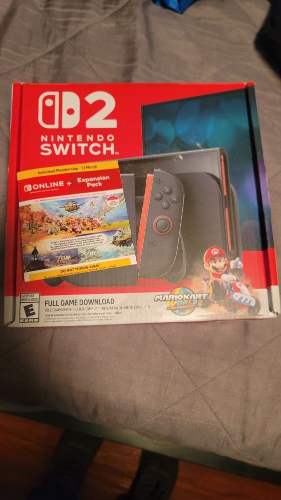 Nintendo Switch 2 Mario Kart Costco Bundle