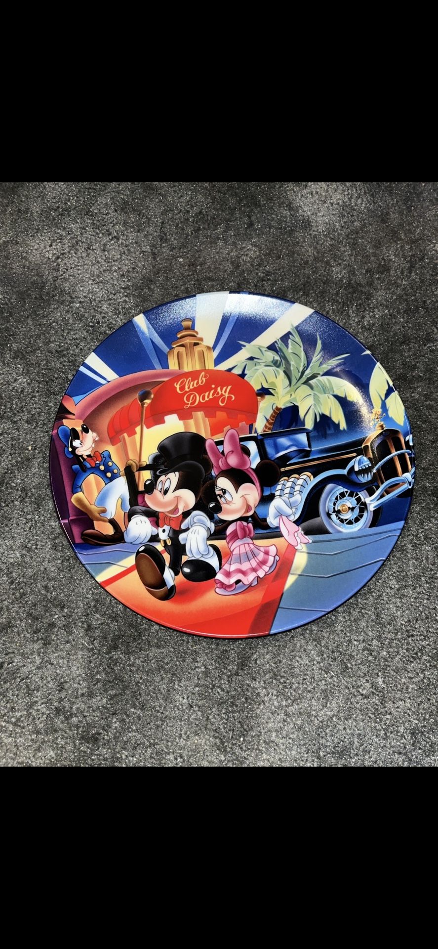 Vintage 1987 Disney MGM studios collectors plate