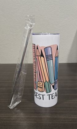 Teacher appreciation tumbler