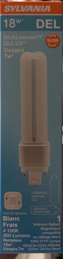 Sylvania 18”w And Feit 13” 2 pin LIGHTS