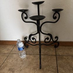 Rod Iron Candle Holder 20.00