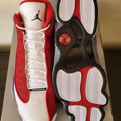 Air Jordan 13 Retro Gym Red Flint Grey Size 14