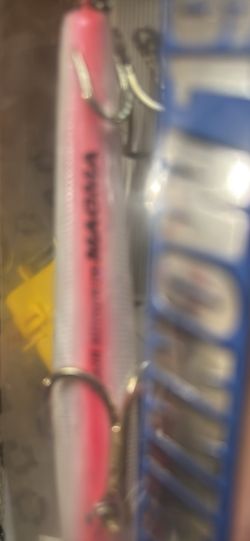 Lucky Craft SW Flash Minnow 190SR Floating Lures Super Glow Blue-Pink Sardine and Super Cherry Berry