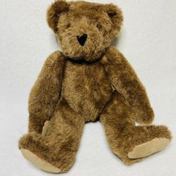 16” 1993 Vintage Vermont Teddy Bear Co. Jointed Plush Bear