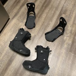 Burton StepOn Snowboard Boots And Bindings Size 13