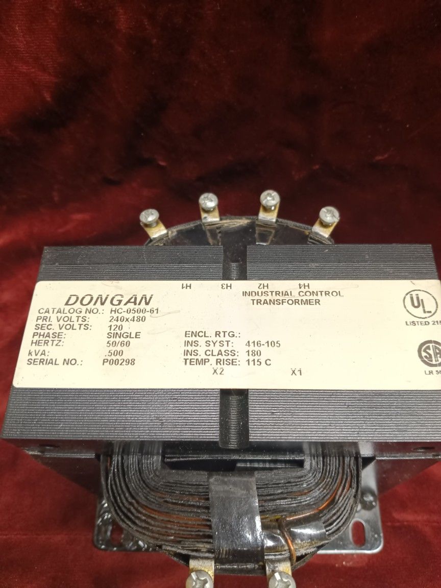 Dongan HC-0500-61 .500KVA Single Phase Control Transformer