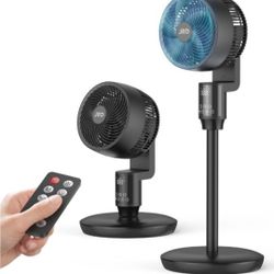 JRD Bedroom Fan,Oscillating Fans, Quiet Floor Fan