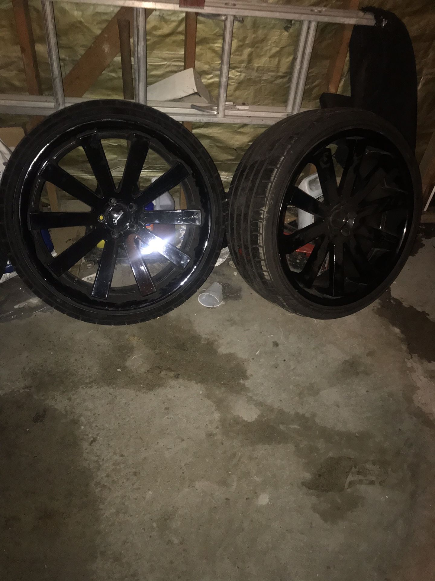 24inch black rims