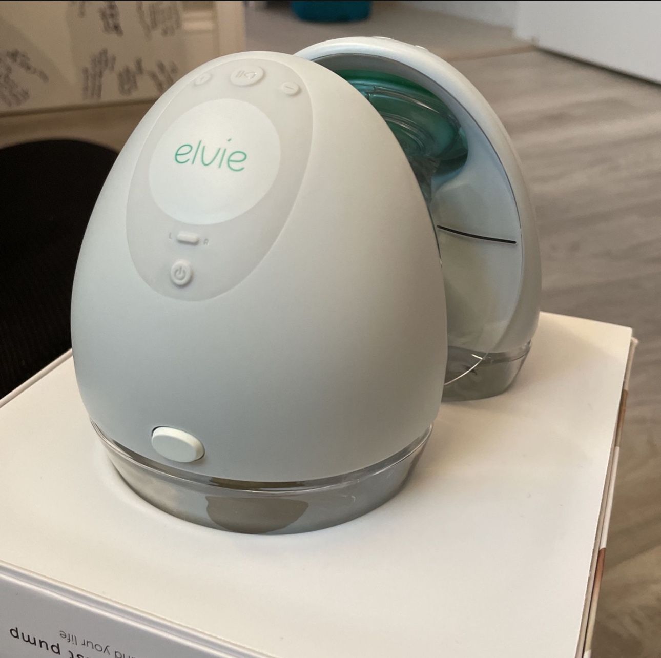 elvie アヤ！！ Elvie Wearable Double Electric Breast Pump