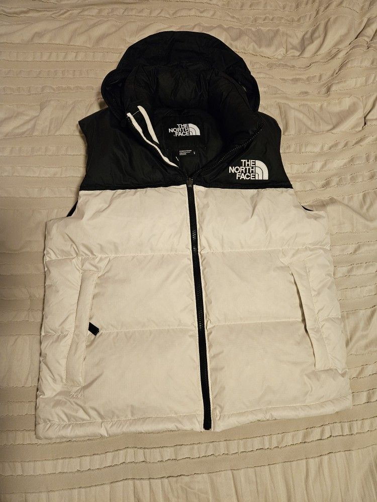 Womens The North Face 1996 Retro Nuptse 700 Down Puffer Vest Size Medium