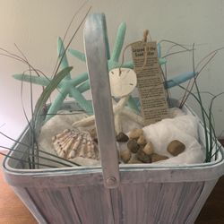 New Nautical Decor Basket 