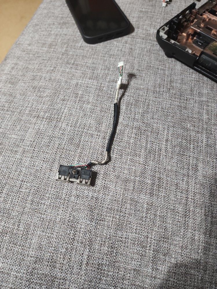 Toshiba Laptop Double USB Cable