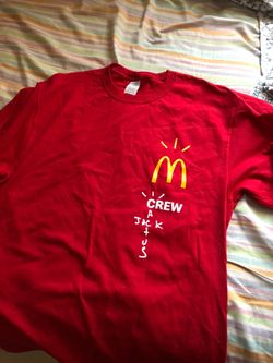 Travis Scott McDonald’s T-shirt