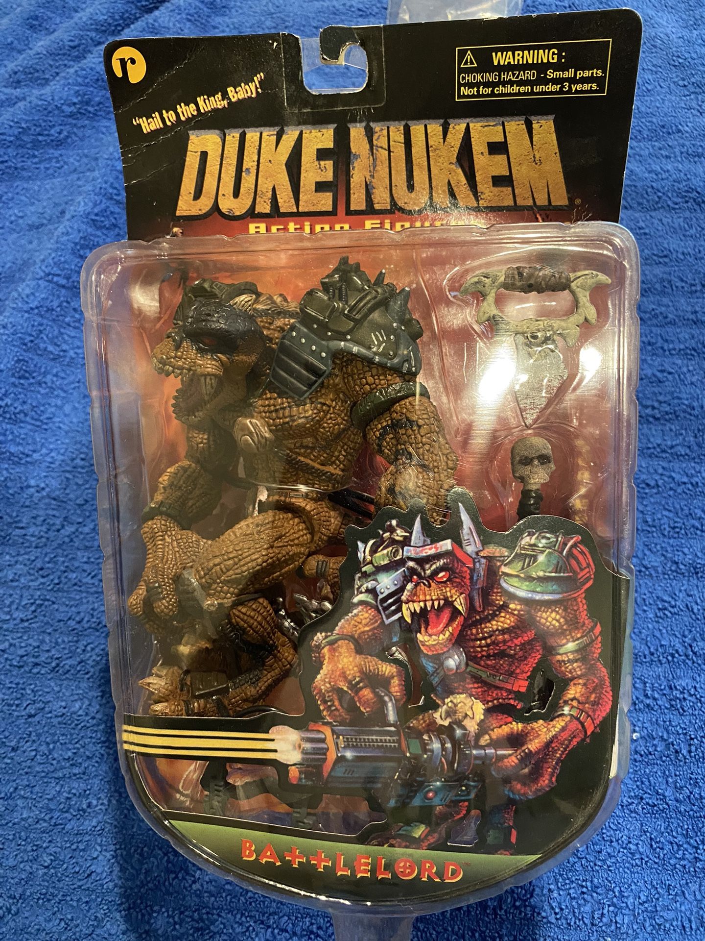 Duke Nukem Series 2 Battlelord Action Figure 1997 3D Realms ReSaurus Sealed