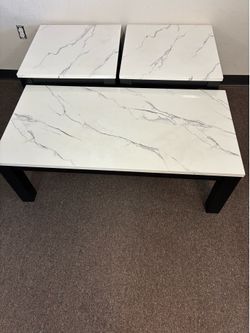 3 Pc Coffee Table set