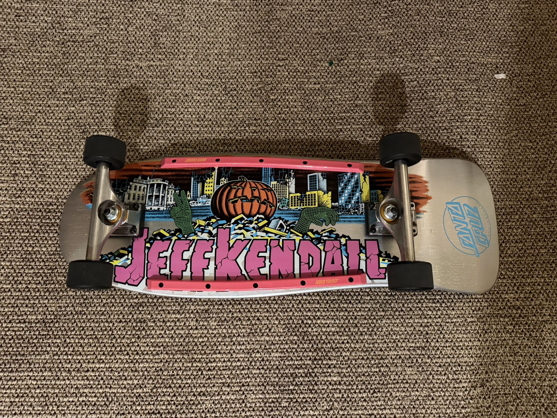New Santa Cruz Jeff Kendall Skateboard Reissue 