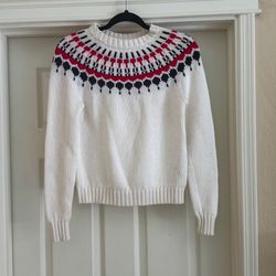 J.Crew Mercantile Fair Isle Knit Sweater – Size XS