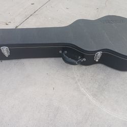 TACOMA EX LARG BEAUTIFIL LEATHER GUITAR CASE 25 FIRM THIS ONLINE 400