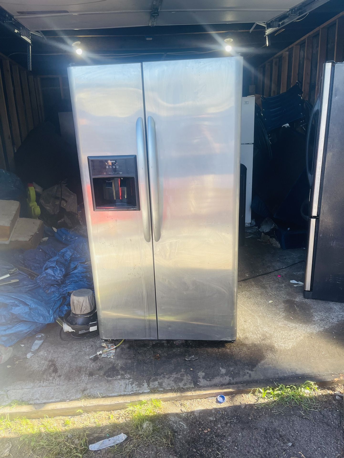 Side By Side Fridge Excellent Condition Delivery Included