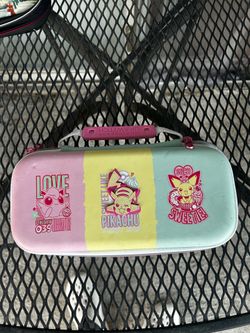 Pokémon Nintendo switch carrying case