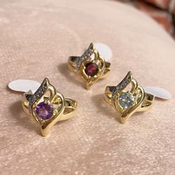 Birthstone Ring Size 7