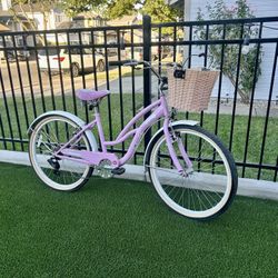 SCHWINN LULU 7 SPEED CRUISER BIKE 26” Wheels 