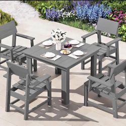 Brand New Patio Outdoor Dining Table Set