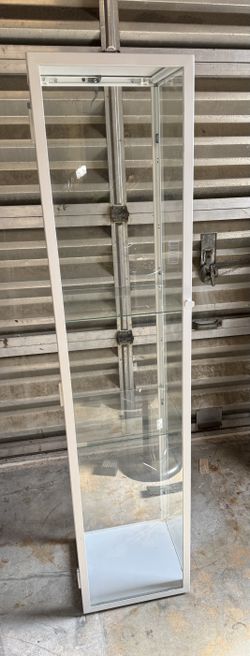 White Metal Display case