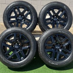 Trailboss 20” Black Wheels And Tires 