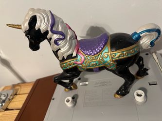 Cute carnival horse