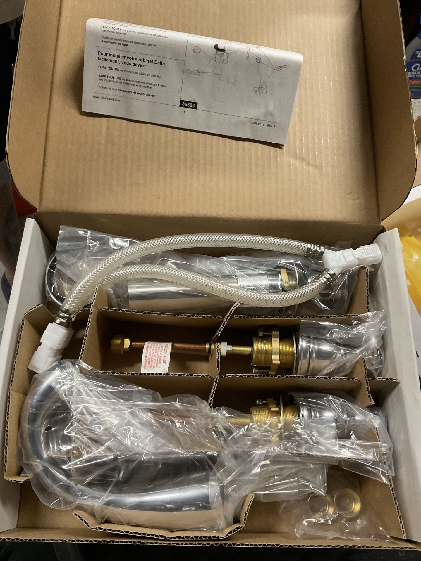 Delta 8’ Spread Bathroom faucet Brand New