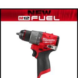 Milwaukee M12 FUEL 1/2" Hammer Drill Driver 3404-20 GEN 3 Tool Only Brand New  Newat Model 2022