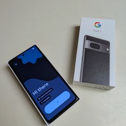 Like New Factory Unlocked Google Pixel 7 (+Case/Screen Protectors)