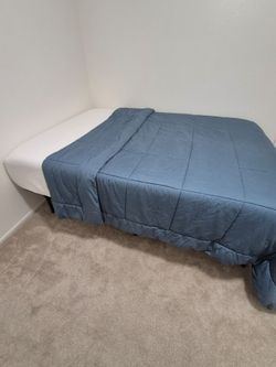 Full Sized Memory Foam Mattress with Frame
