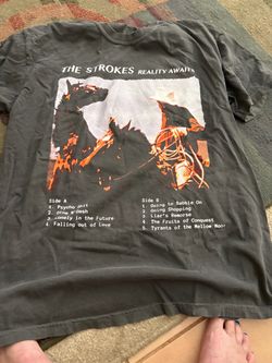 The Strokes official tour T-shirt