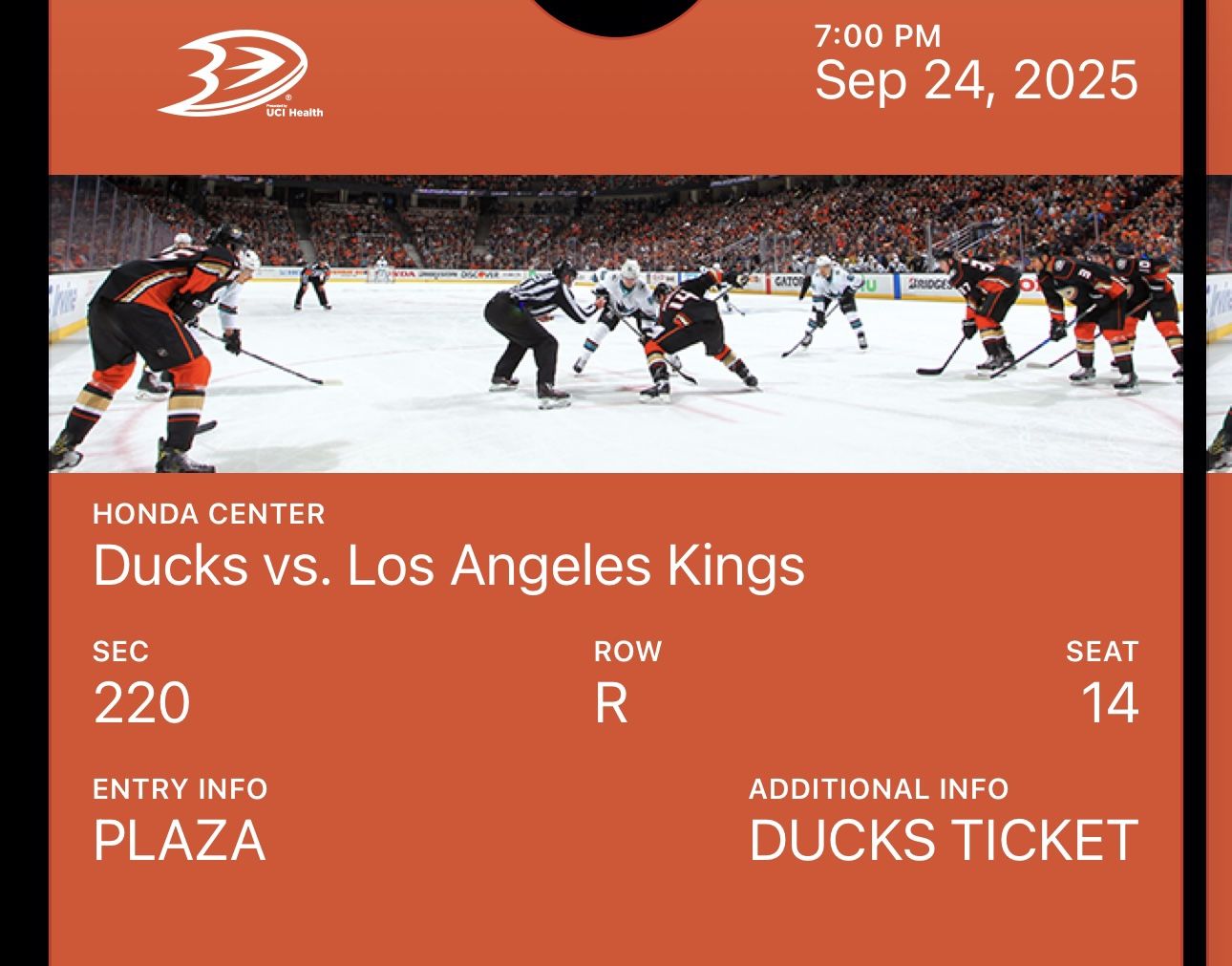  Ducks vs LA Kings