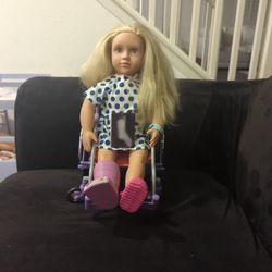 OG Dolls girl in wheelchair 