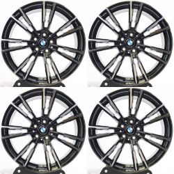 19" Staggered BMW 2-3-4-5-Series Wheels Rims Set of 4 19x8.5 19x9.5 5x112 706M