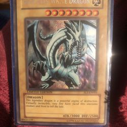 Blue Eyes White Dragon Yu Gi Oh Card