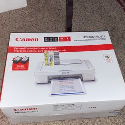 White Pixma Mg2522 Printer 