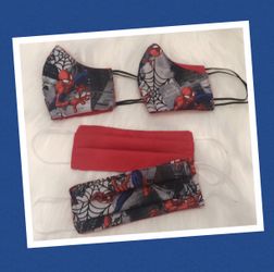 Boys Spiderman Face Masks
