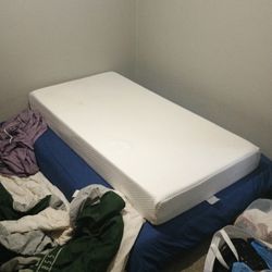 Brand New Orthopedic Twin Bed And Frame