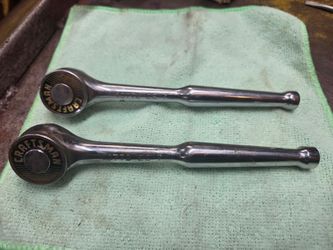 2 older 3/8 craftsman  ratchets